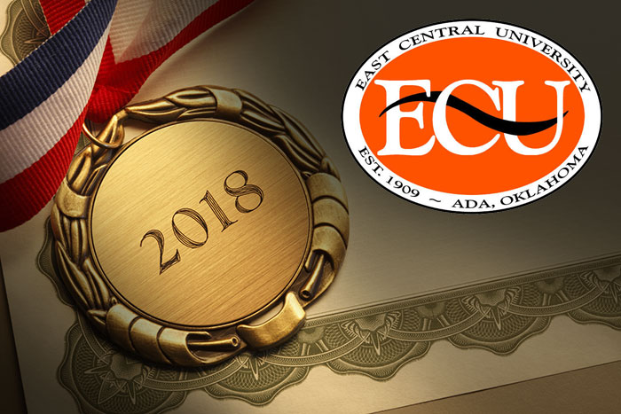 News thumbnail image - image representing award from East Central University in Ada Oklahoma