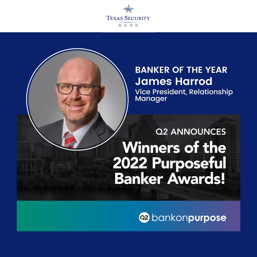 News thumbnail image - James Harrod Banker of the Year Award