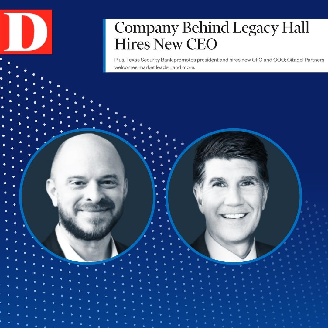 News thumbnail image - D Magazine recently highlighted our latest leadership changes at Texas Security Bank!